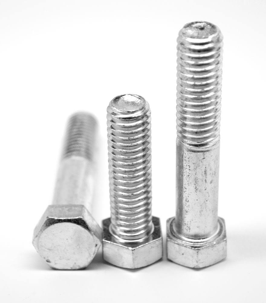 0.88in 9 x 3.75 in Coarse Threaded Grade 5 Hex Cap Screw 45 Piece W61935