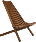 Folding Acacia Wood Outdoor Chair G467018