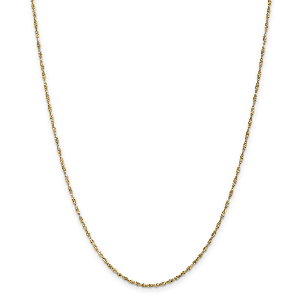 14k Yellow Gold Chain Necklace C255