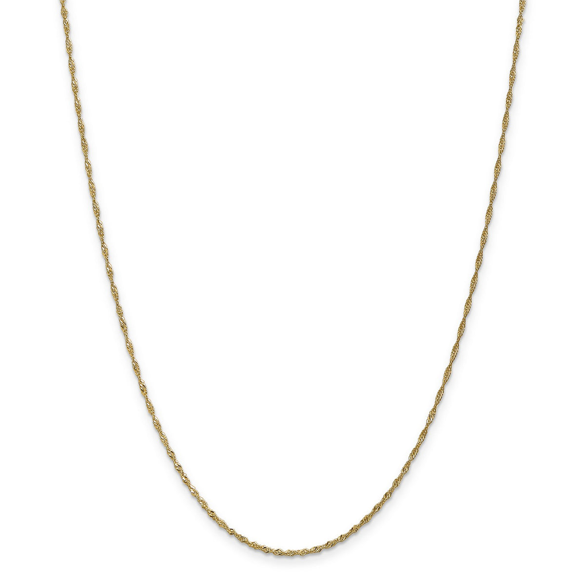 14k Yellow Gold Chain Necklace C255
