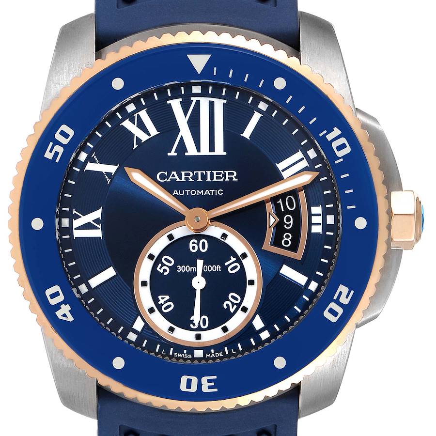 Rose Gold Mix Blue 42mm A65792