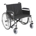 Heavy Duty Extra Wide Wheelchair with Detachable Full Arms Y939