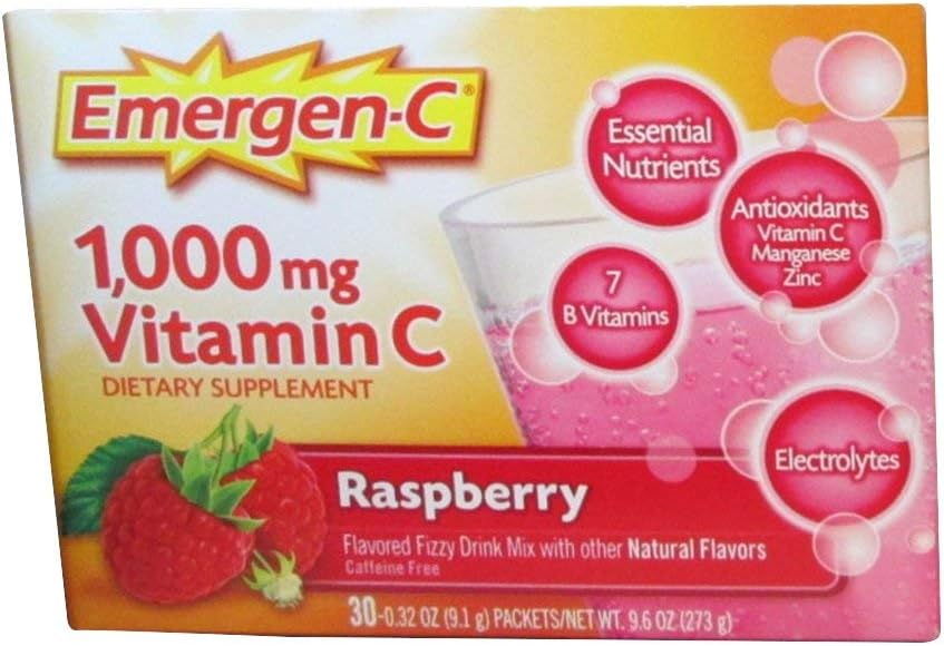 30 pkt Raspberry Vitamin C Supplement Y68546