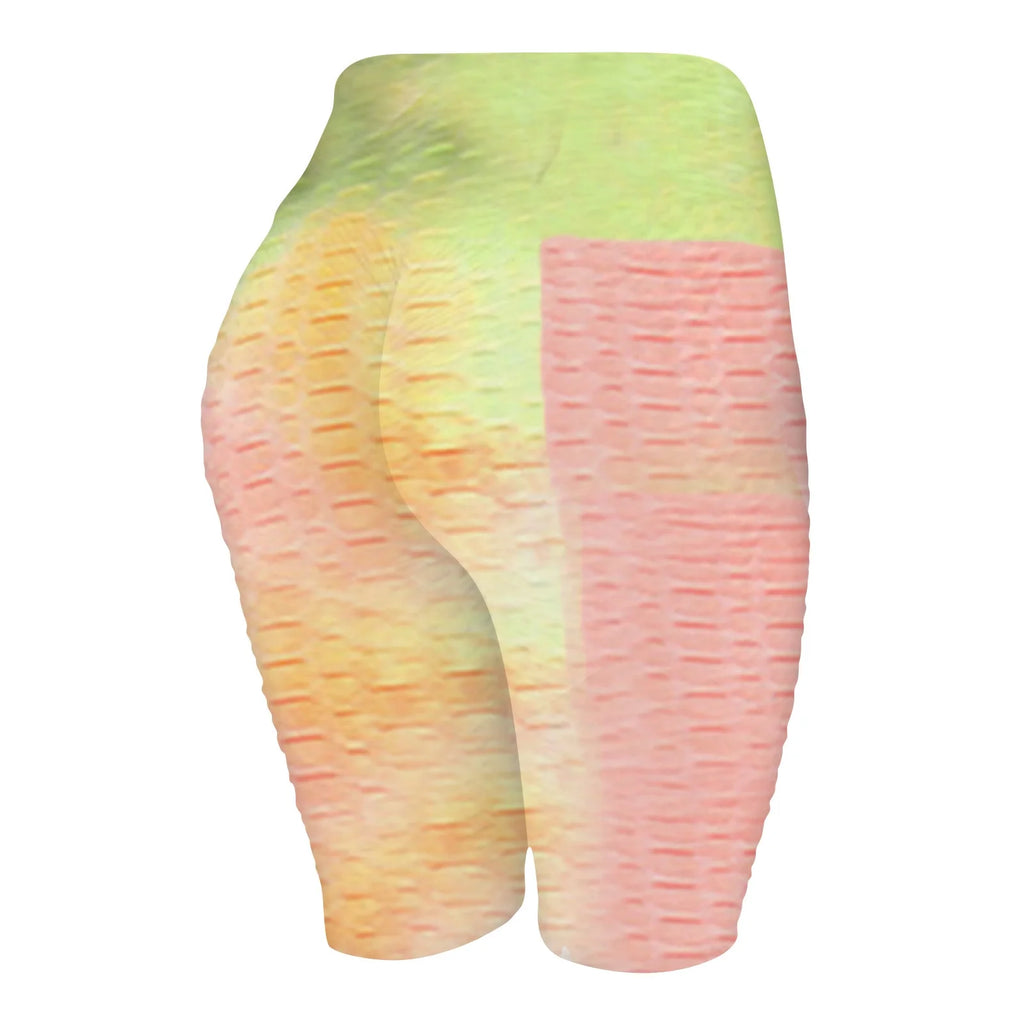 Tie-dye Stretch Yoga Leggings A87980