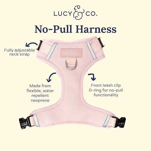 No-Pull Neoprene Dog Harness J759667