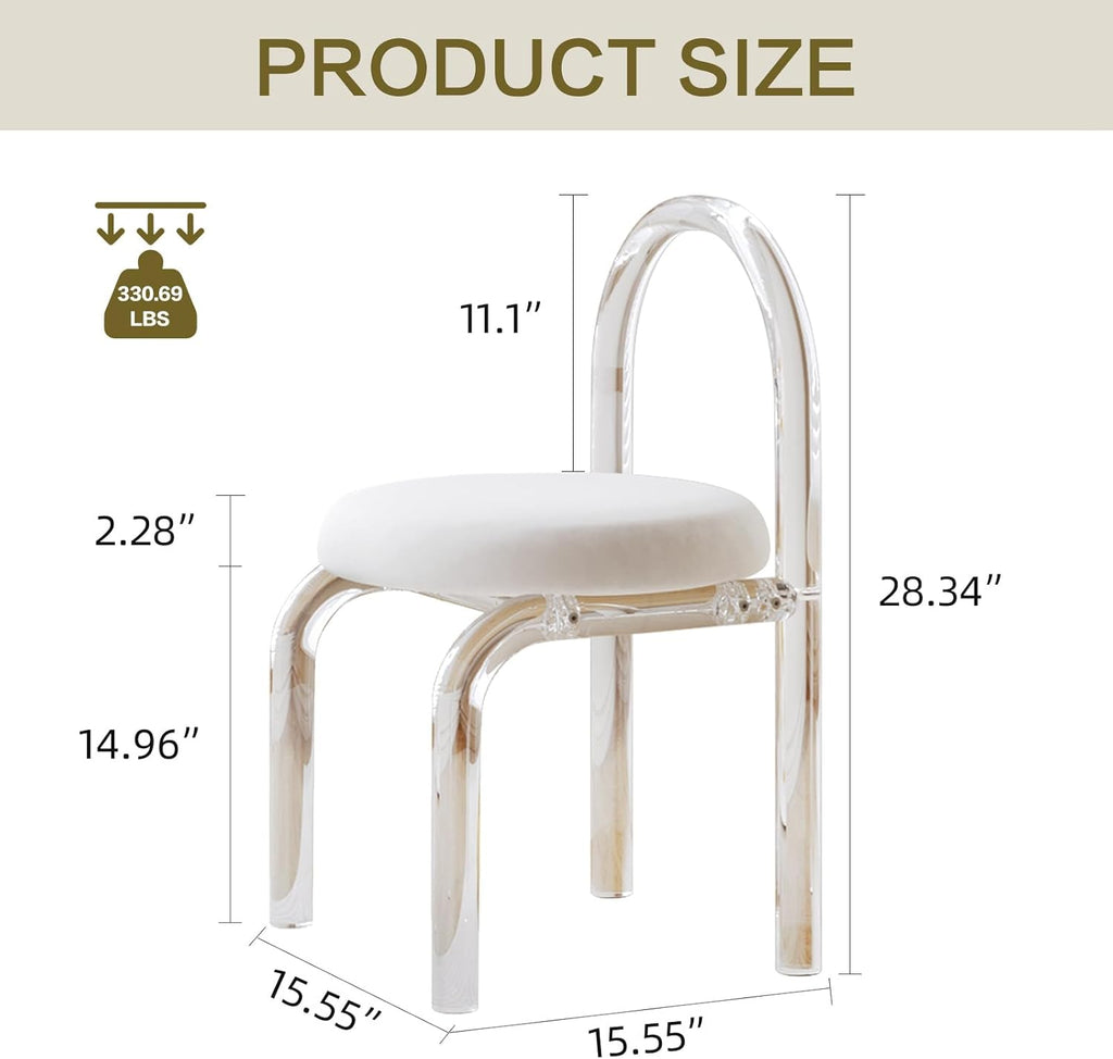 Clear Acrylic Chair P61543