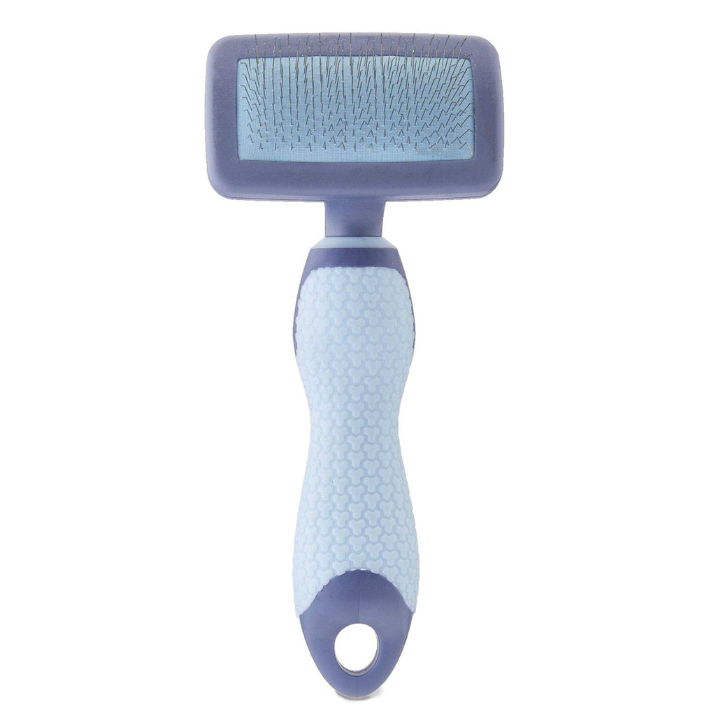 Plastic Dog Grooming Brush with TPR Grip D8101