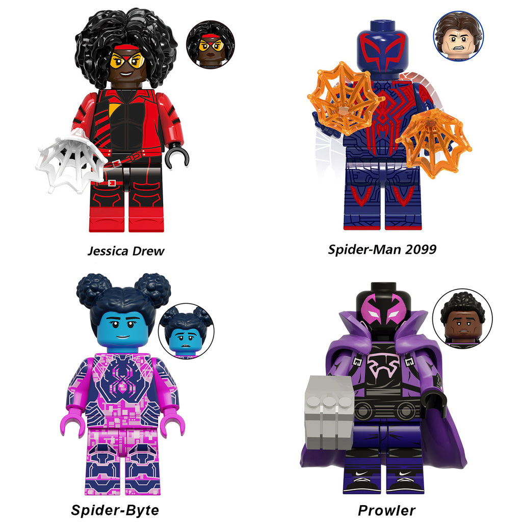 14 Pcs Superheroes Action Figures Building Blocks Toys Set, 1.77 inch Collectible Building Kits G86447