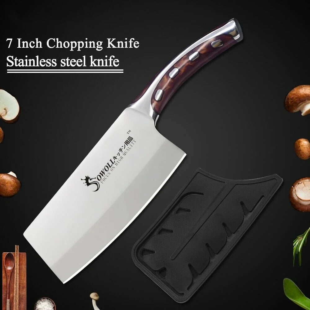 8 inch German Stainless Steel Chinese Cleaver Knife G466531