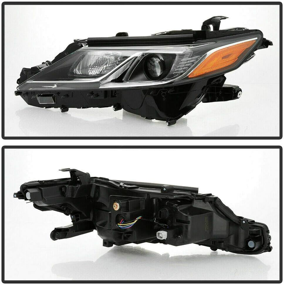 1 Pair LED Projector Headlights Compatible with 2018 2019 2020 Toyota Camry N91481