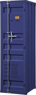 White Single Door Cargo Wardrobe E512