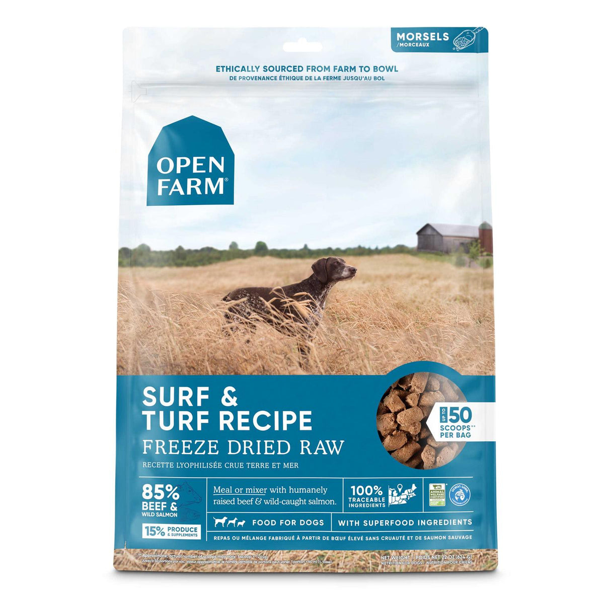 Freeze Dried Raw Dog Food O6558