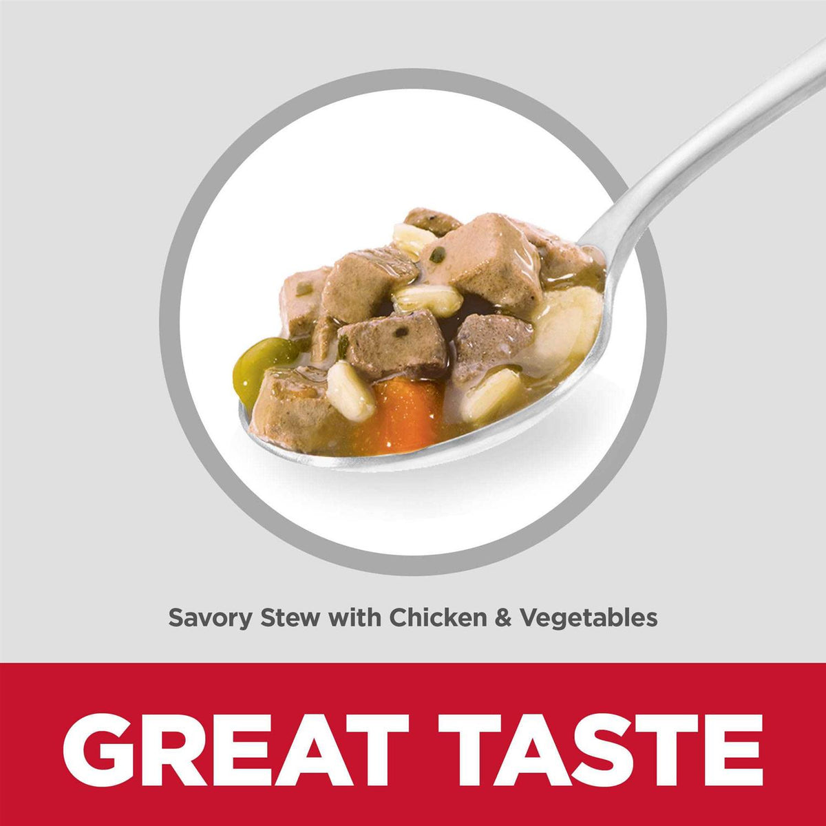 Adult 7+ Small Breed Chicken Stew Dog Food U8232