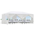 White 10x20 Heavy Duty Outdoor Canopy with Removable Sidewalls F112