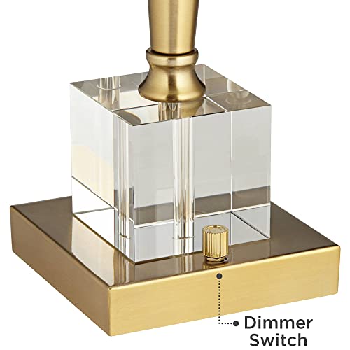 Modern Brass Metal Crystal Table Lamp with USB Port V317
