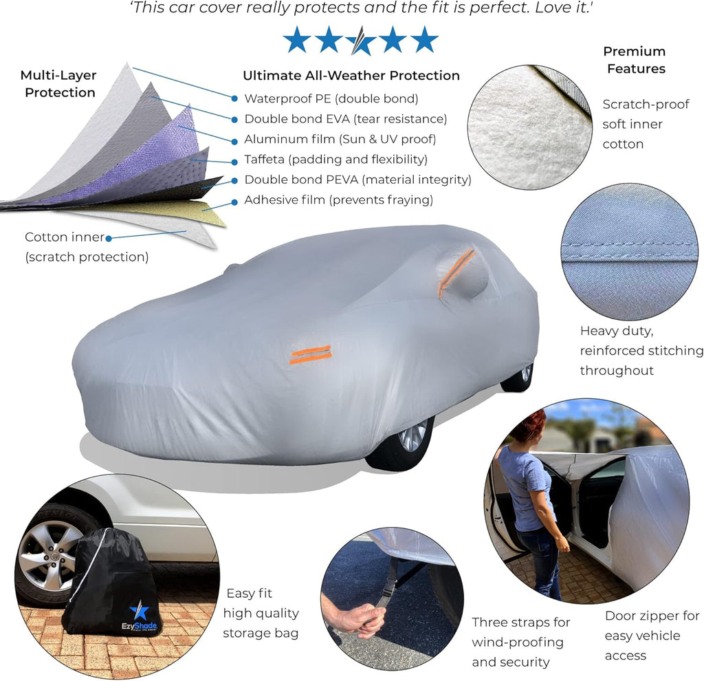 10-Layer Waterproof Car Cover for SUV MPV Jeep A935