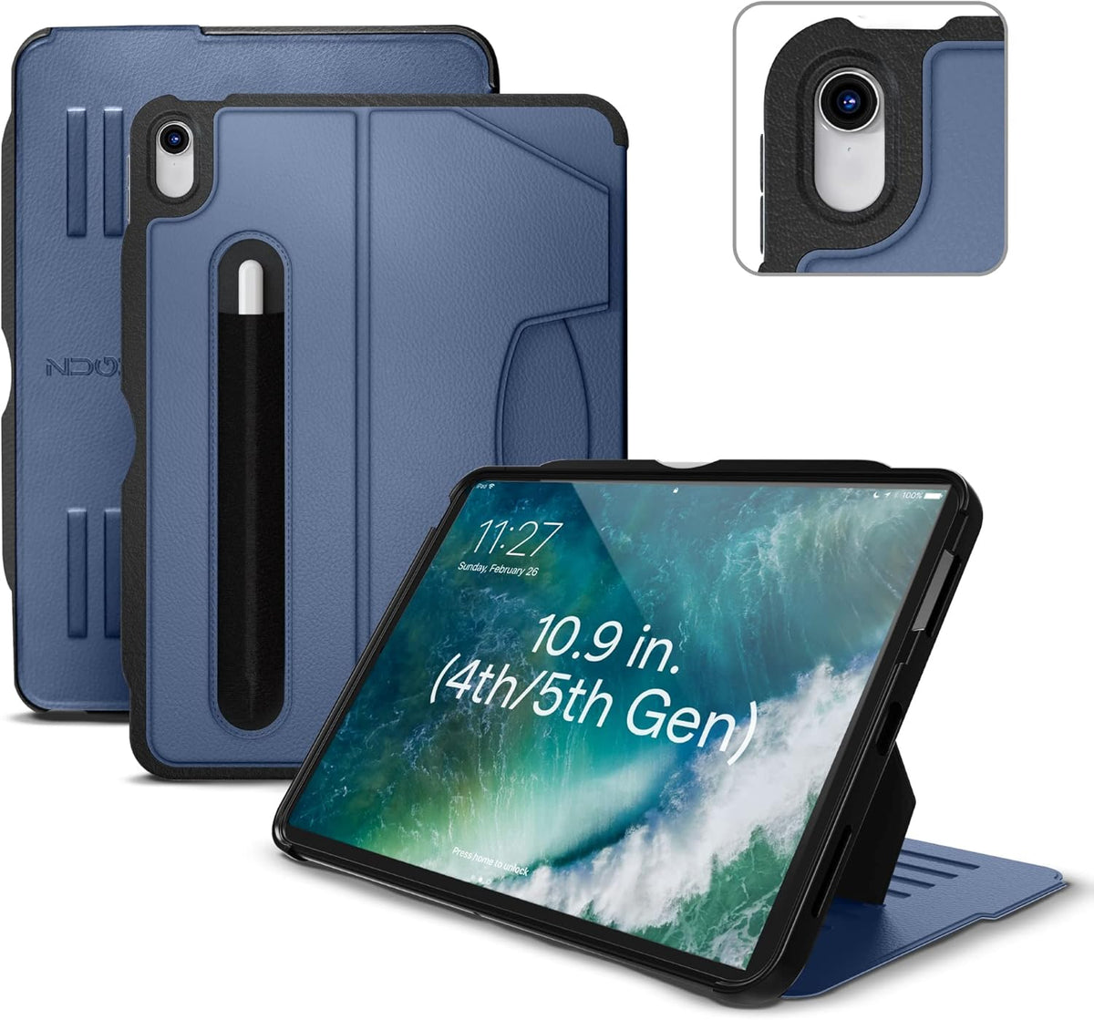 Black Magnetic Stand Case for 10.9 Inch iPad Air A85163