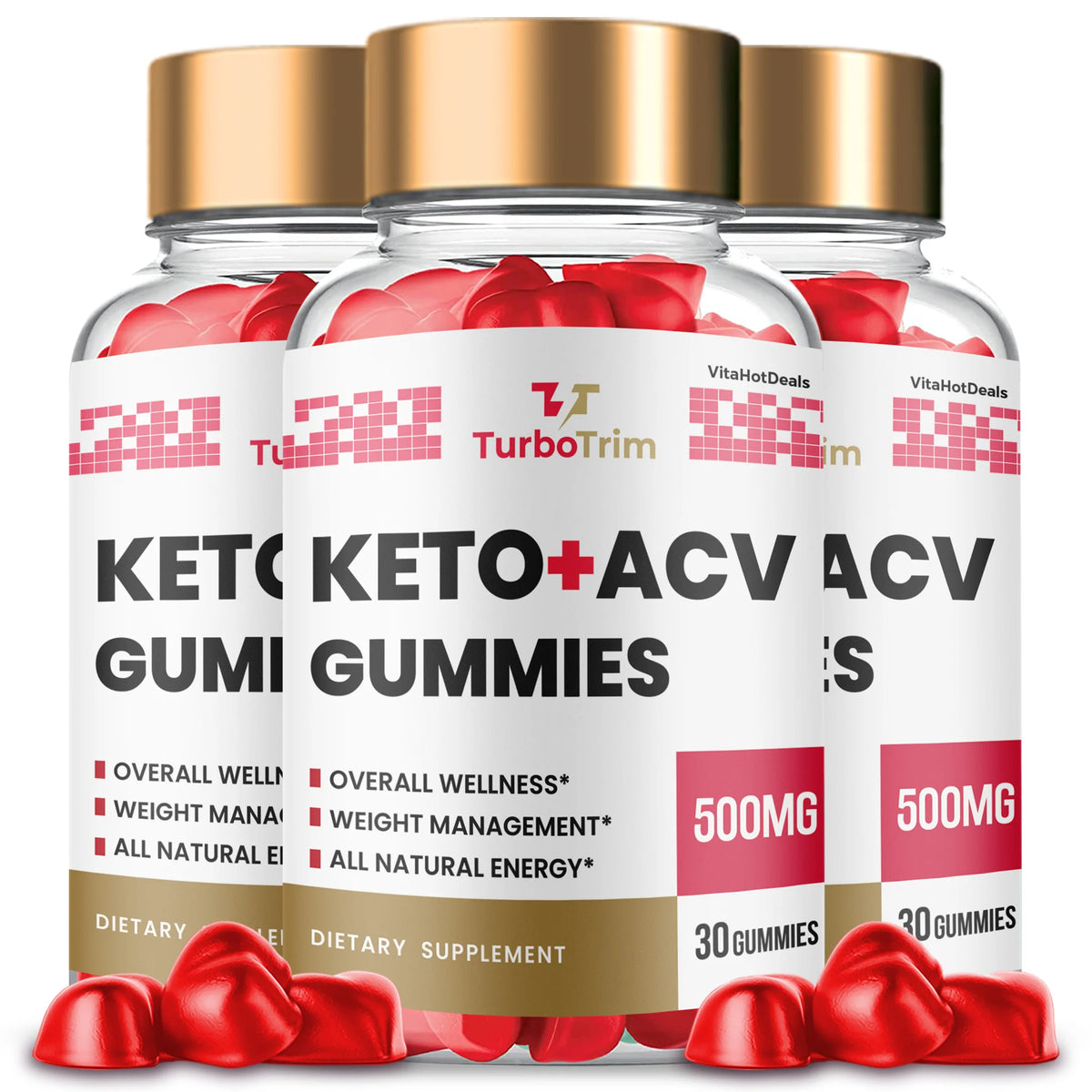 Keto ACV Gummies 3 Pack L1587