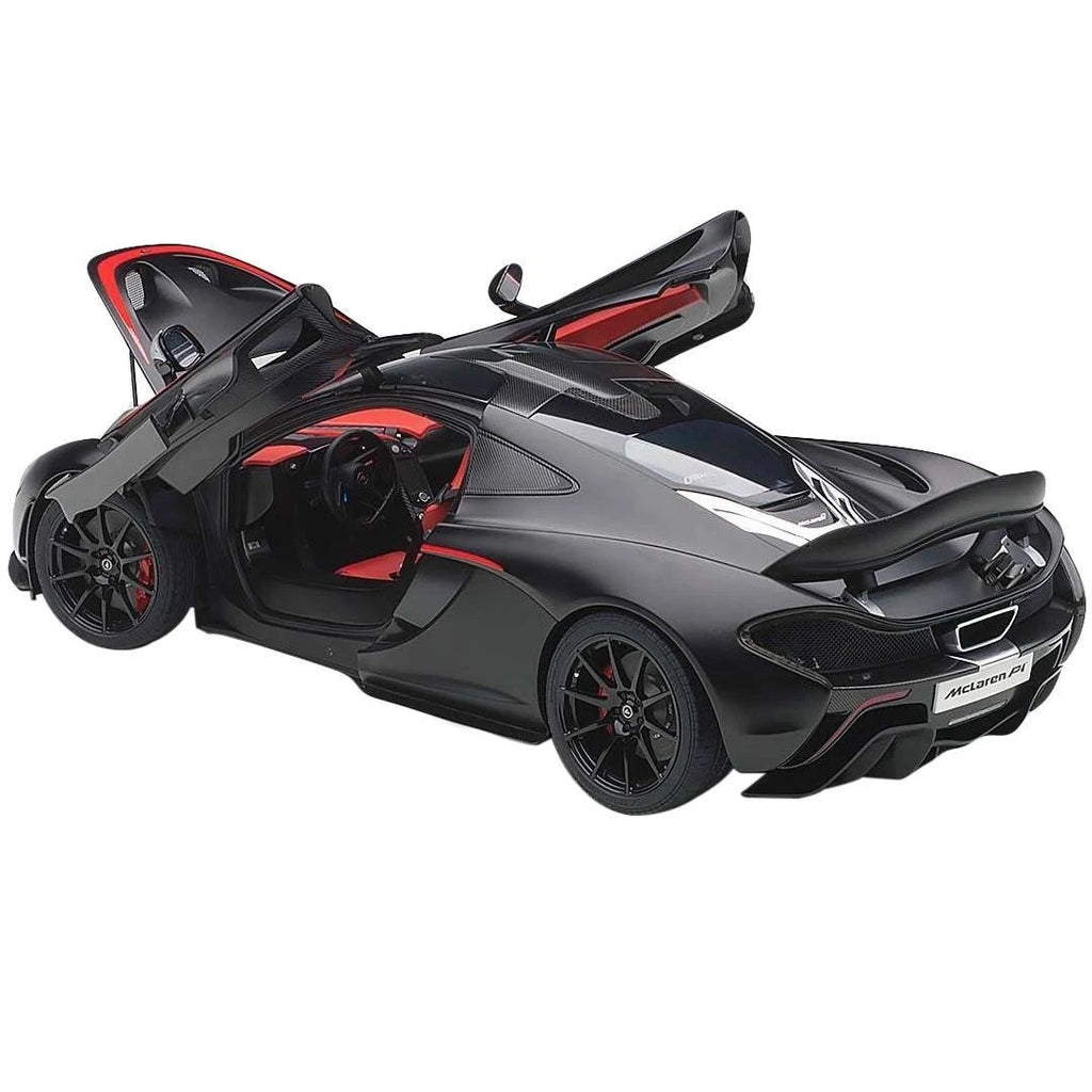 Matt Black with Red Accents 1/12 Model Car H15757