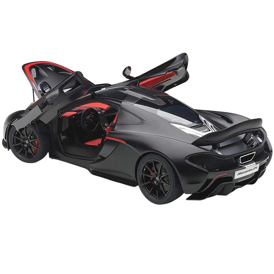 Matt Black with Red Accents 1/12 Model Car H15757