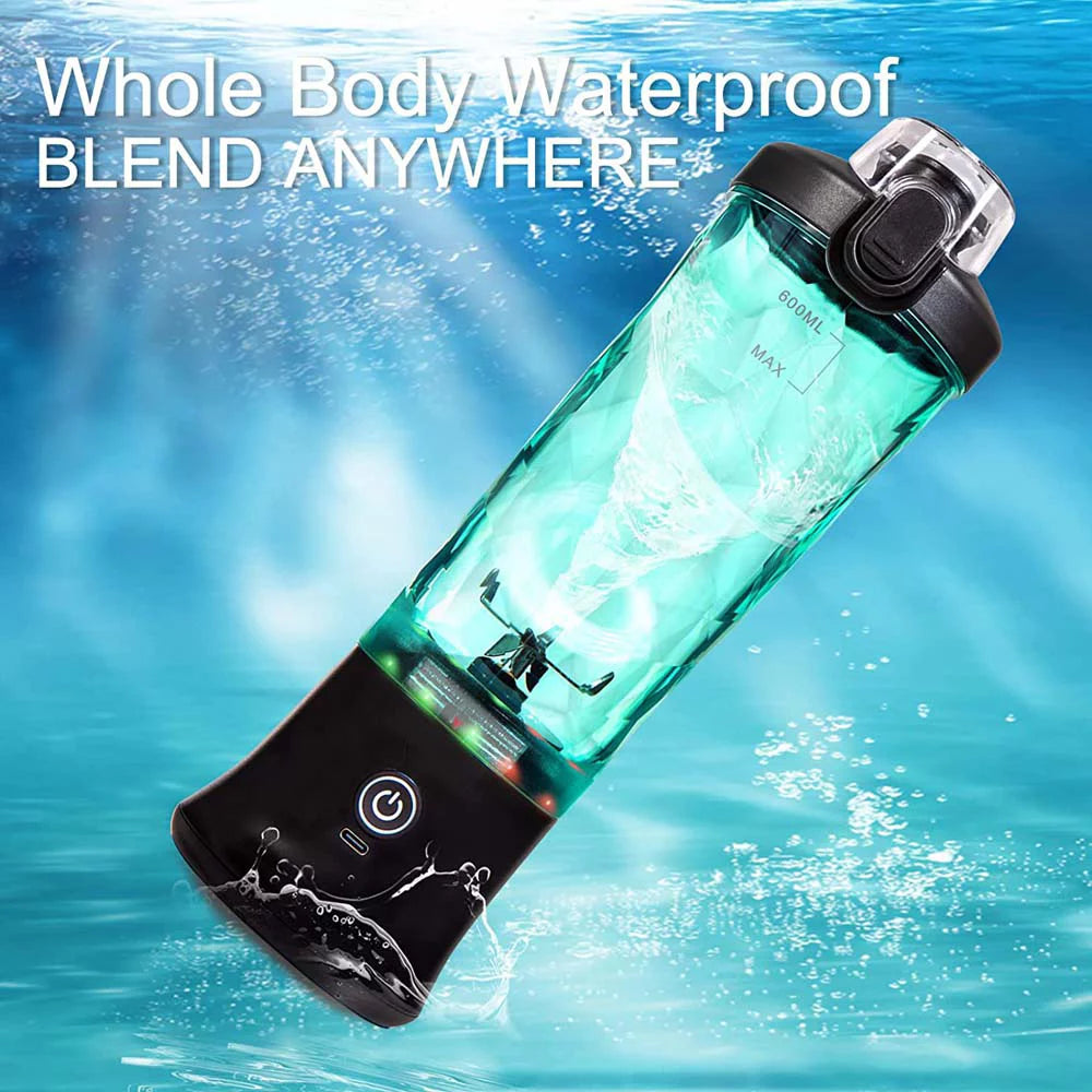 Portable Personal Size Blender with 6 Blades 20 Oz J3984