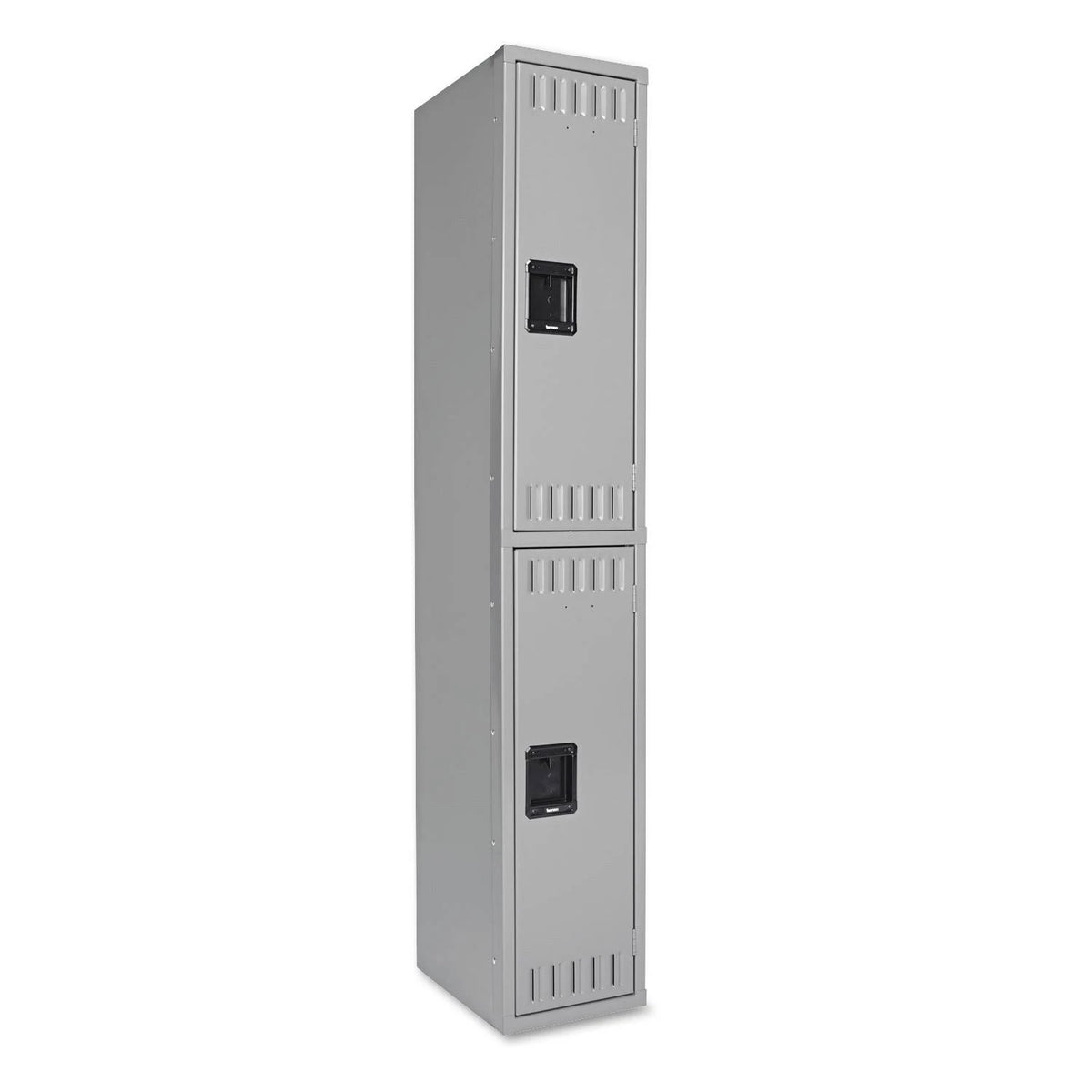 Double Tier Locker Single Stack Medium Gray S44854