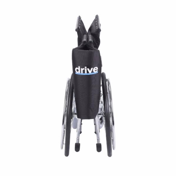 Heavy Duty Extra Wide Wheelchair with Detachable Full Arms L172511