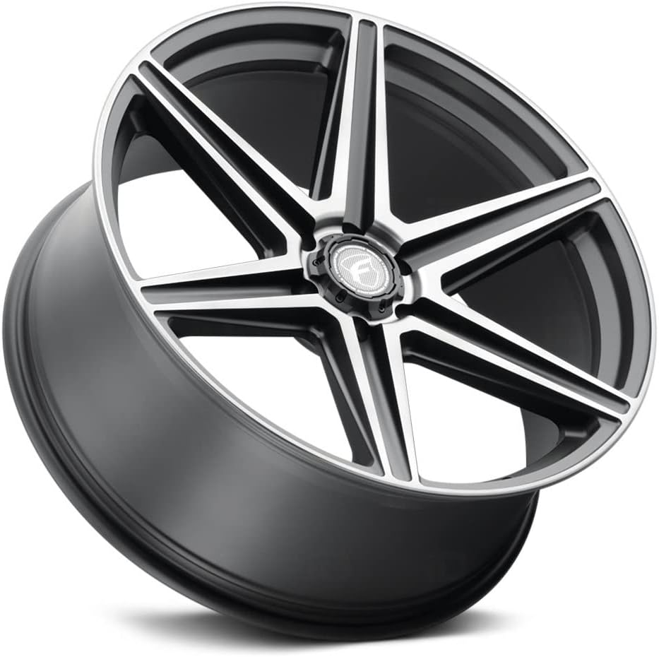 Satin Black Machined 24x10 Wheel D1761