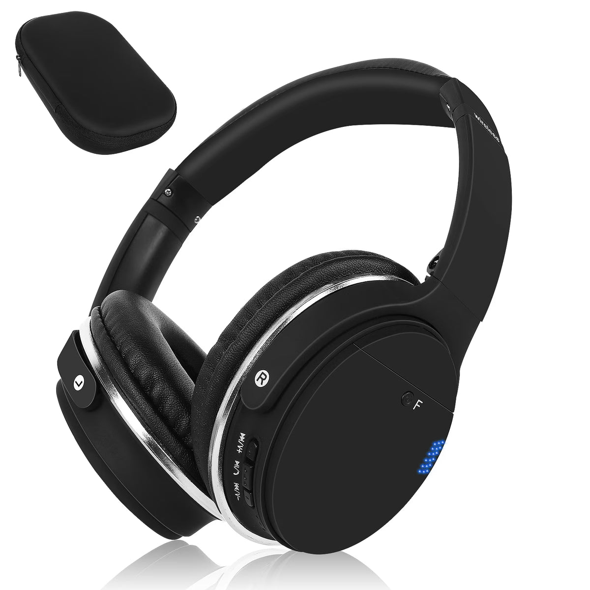 Wireless Bluetooth Over The Ear Headphones with Mic Q5260