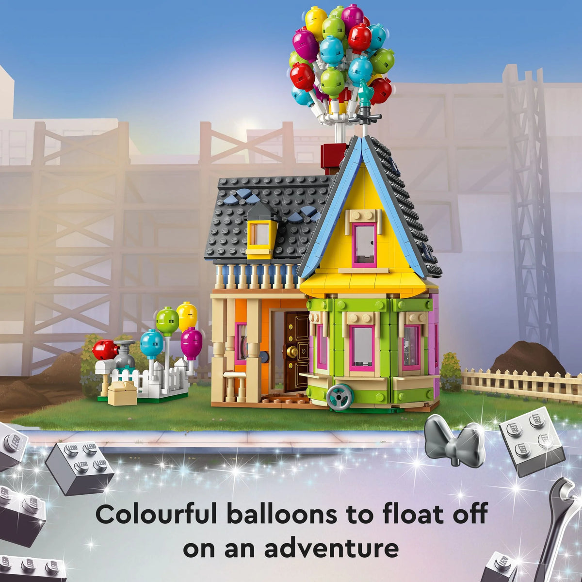 Disney and Pixar 'Up' House Building Toy Set X3302