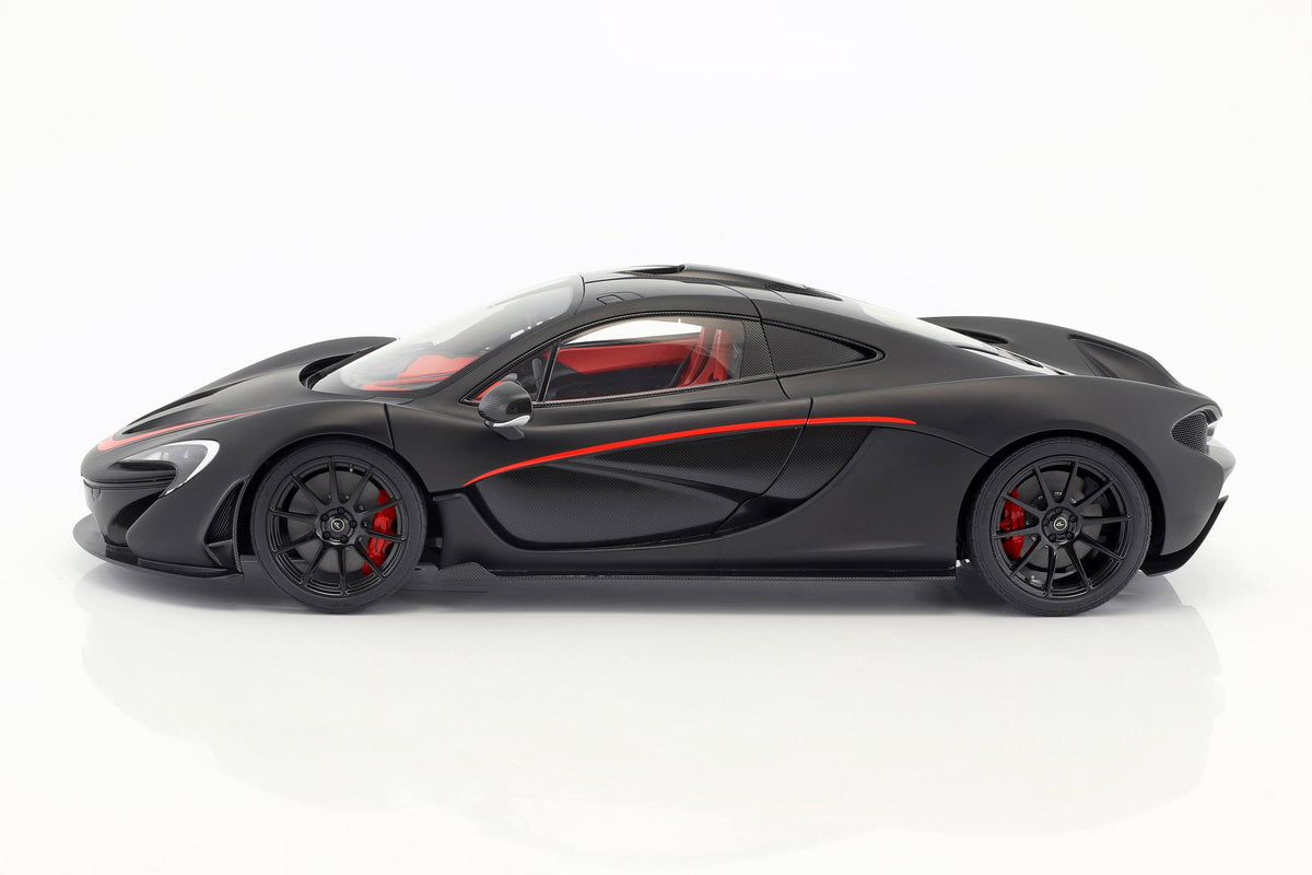 Matt Black with Red Accents 1/12 Model Car H15757