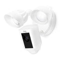 White Outdoor Wi-Fi Cam with Motion Activated Floodlight S710124