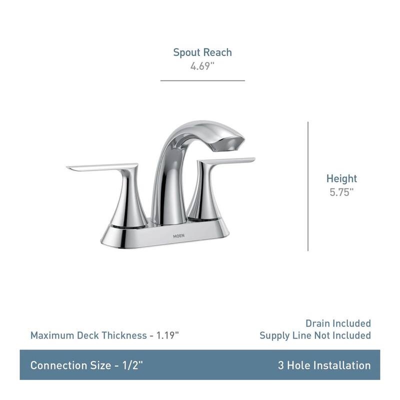 4 in. Centerset Double-Handle Bathroom Faucet C94527