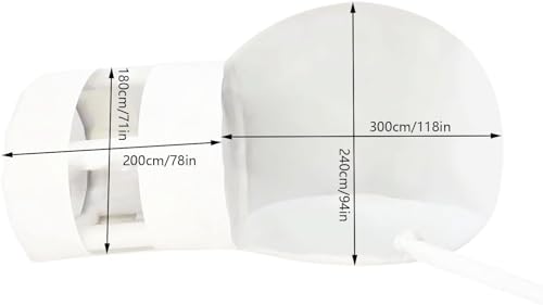 Transparent Inflatable Dome Camping Tent D7901