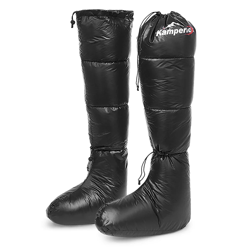 Winter Down Booties Socks with Adjustable Drawstring D469063