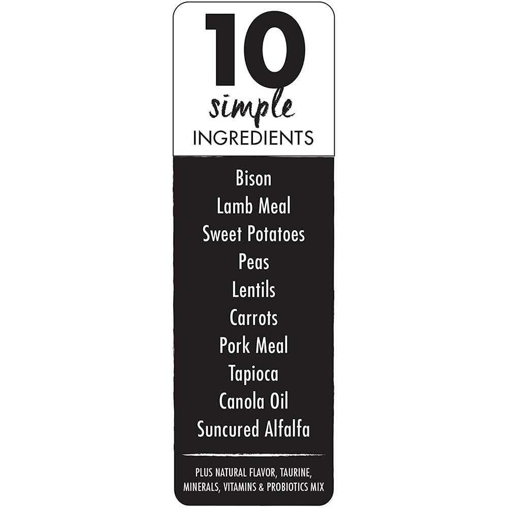Grain Free Bison Dry Dog Food N372896