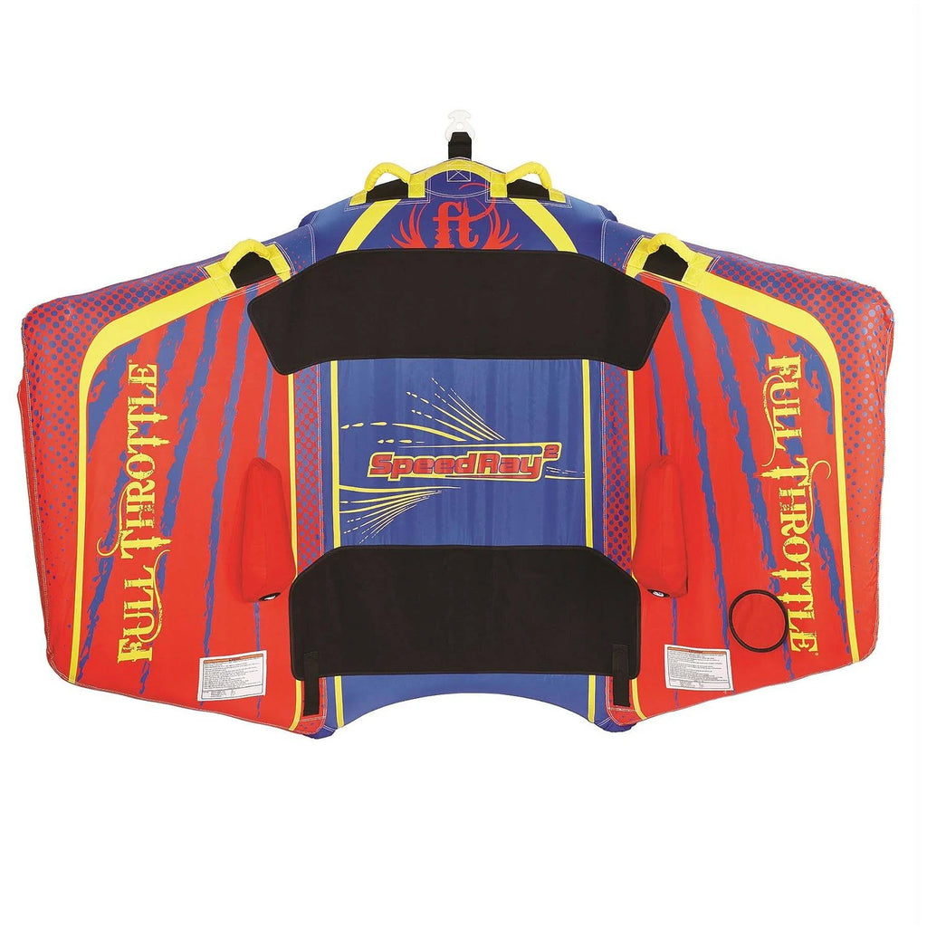 Red-Blue 1 to 2 Riders Speed Ray 2 S99090