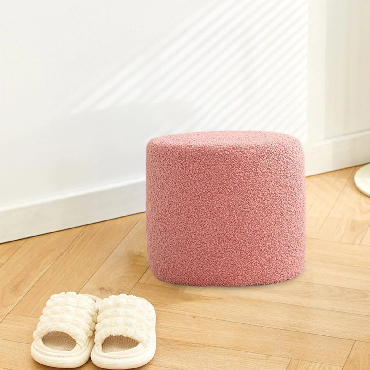Pink Foot Rest Stool W12265