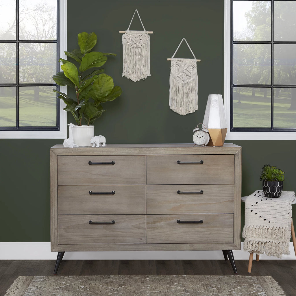 Mid Century Double Dresser F554602