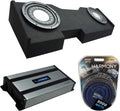 Dual 10 Sub Box Bundle with Amp H809