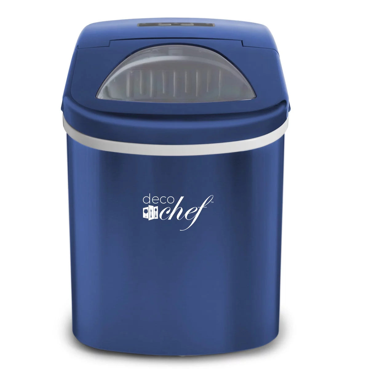 Blue Compact Electric Top Load Ice Maker O40965
