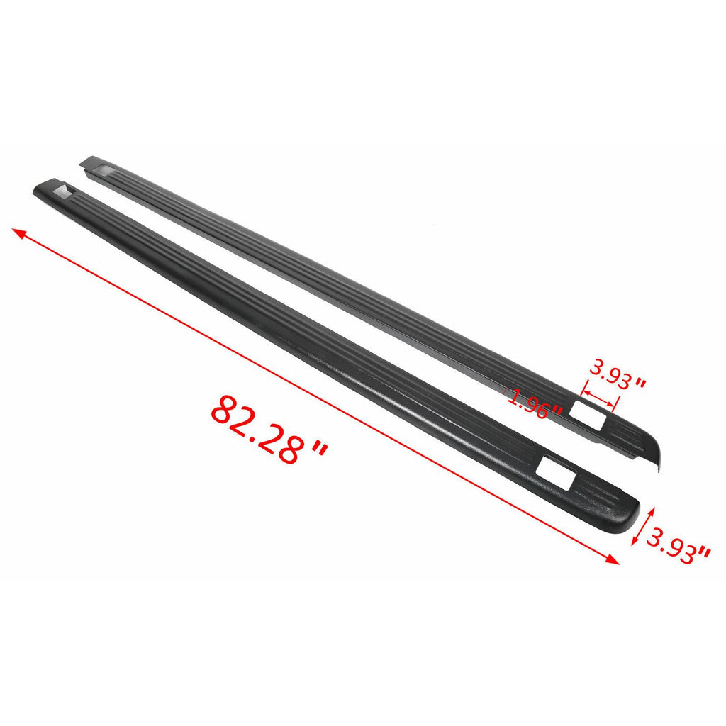 Truck Bed Rail Caps with Holes Y6075