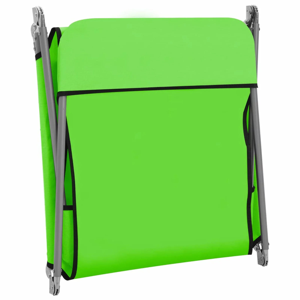 Green Oxford Fabric Folding Chaise Lounge Chair S168