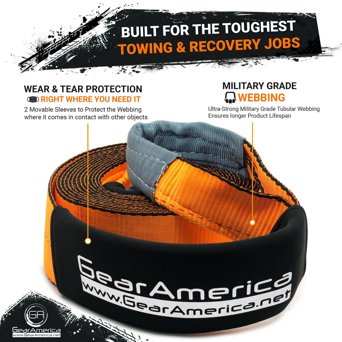 Recovery Tow Straps 2 Pack 4x22 x 30 G72973