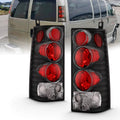 Black Replacement Brake Tail Lights Set T47135