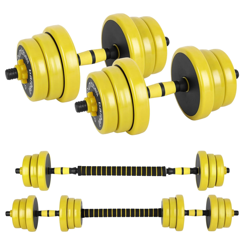 Adjustable 44 Pounds Non-Slip Neoprene Dumbbell Set M7735