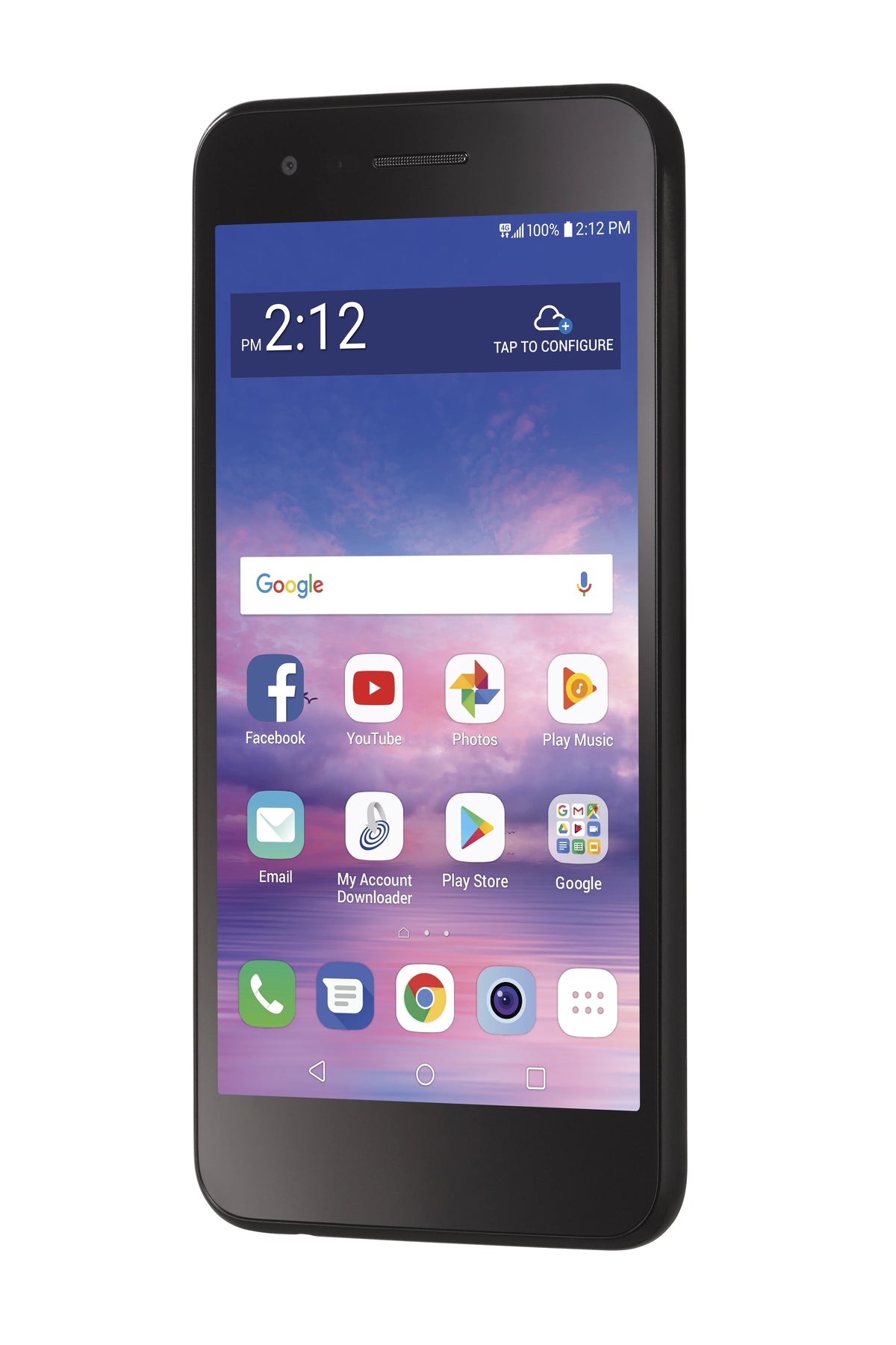 Black Prepaid Smartphone A95026