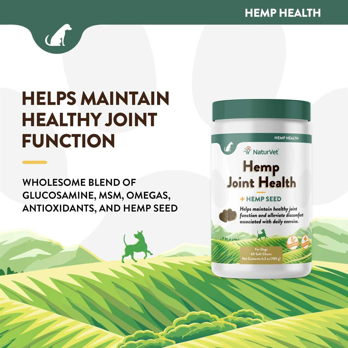 Hemp Joint Health for Dogs N11428