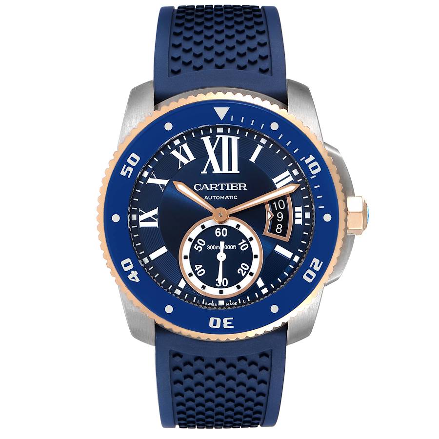 Rose Gold Mix Blue 42mm A65792