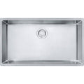 31 1/2x22 Single Basin Undermount Stainless Steel Kitchen Sink S43221